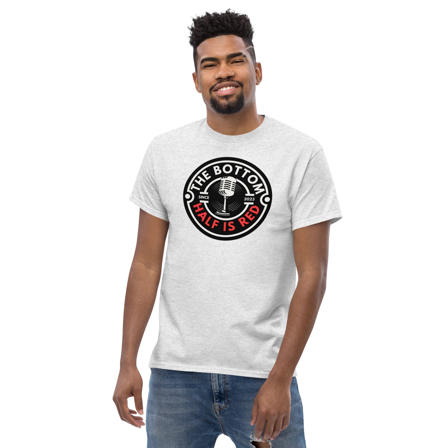 Men's The Bottom Half is Red T-Shirt