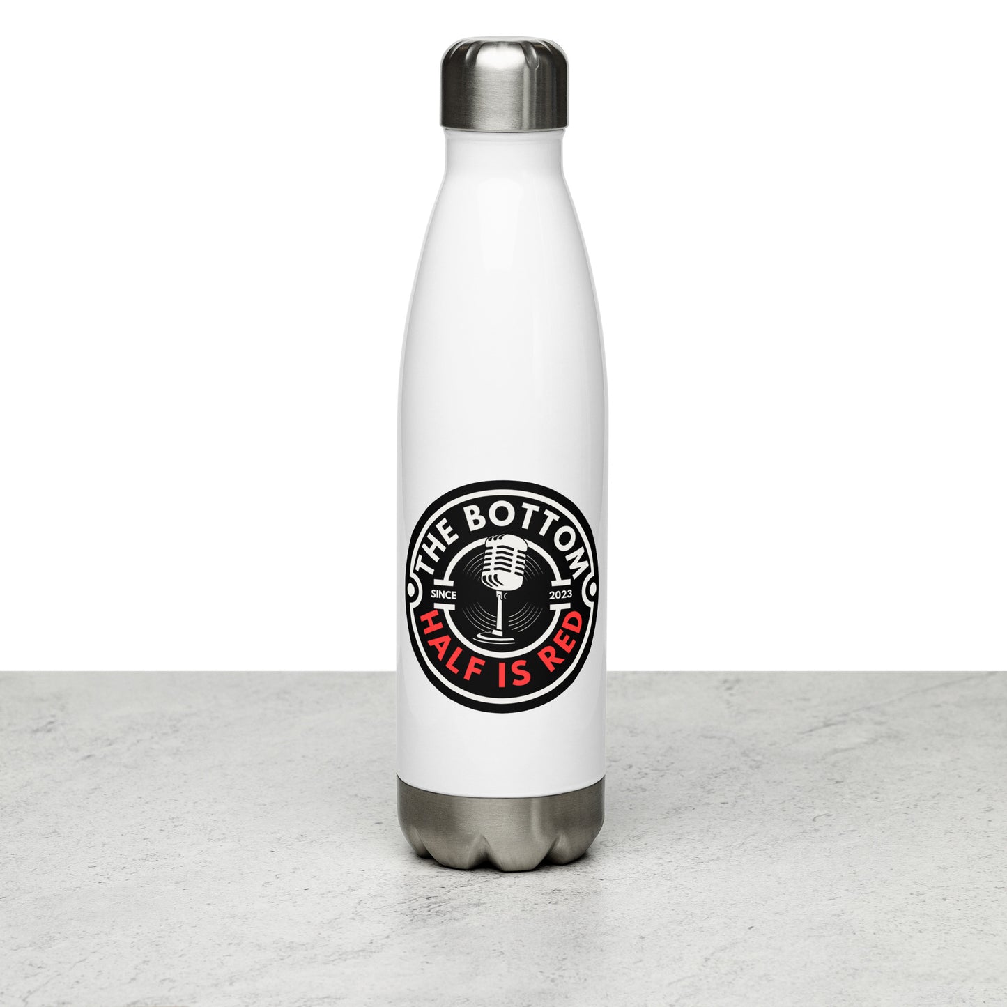 Stainless steel water bottle