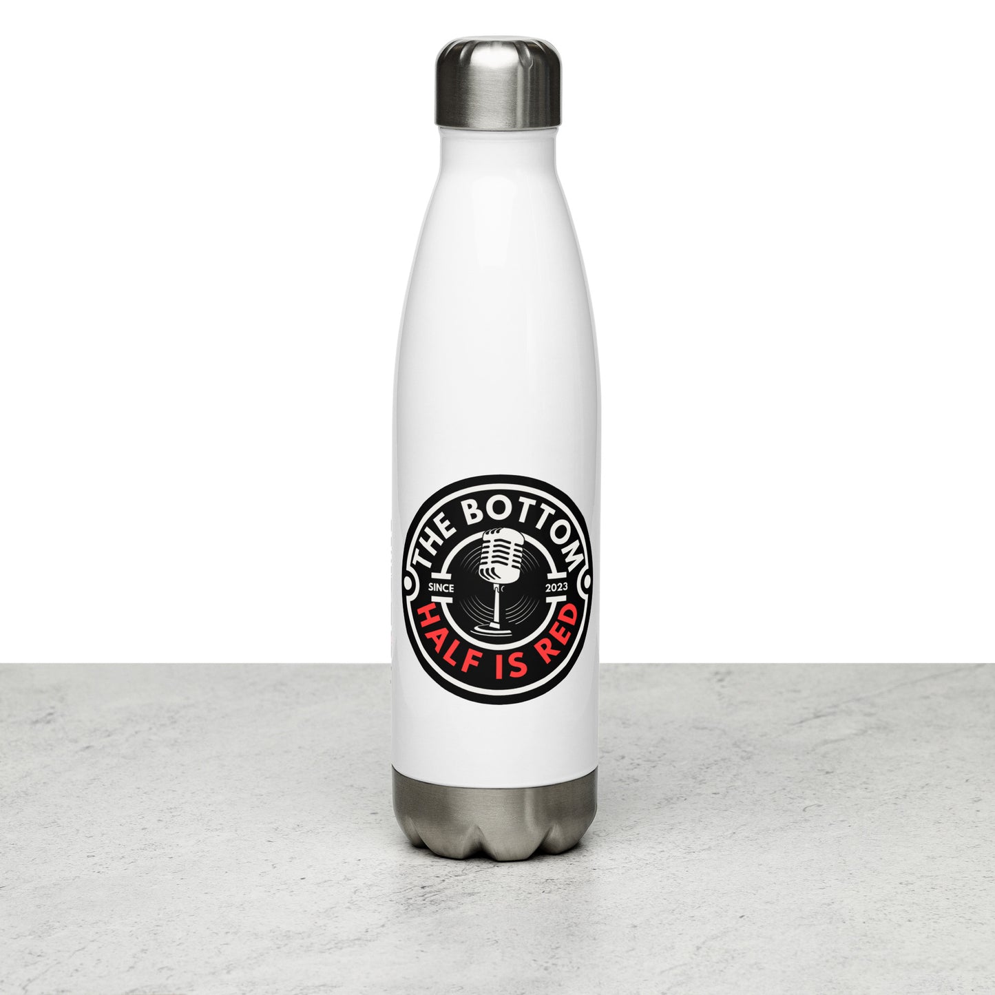 Stainless steel water bottle